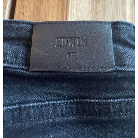 Edwin Wide Leg Black Jeans - Picture 5 of 7